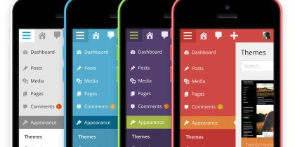 WordPress 3.8 color schemes