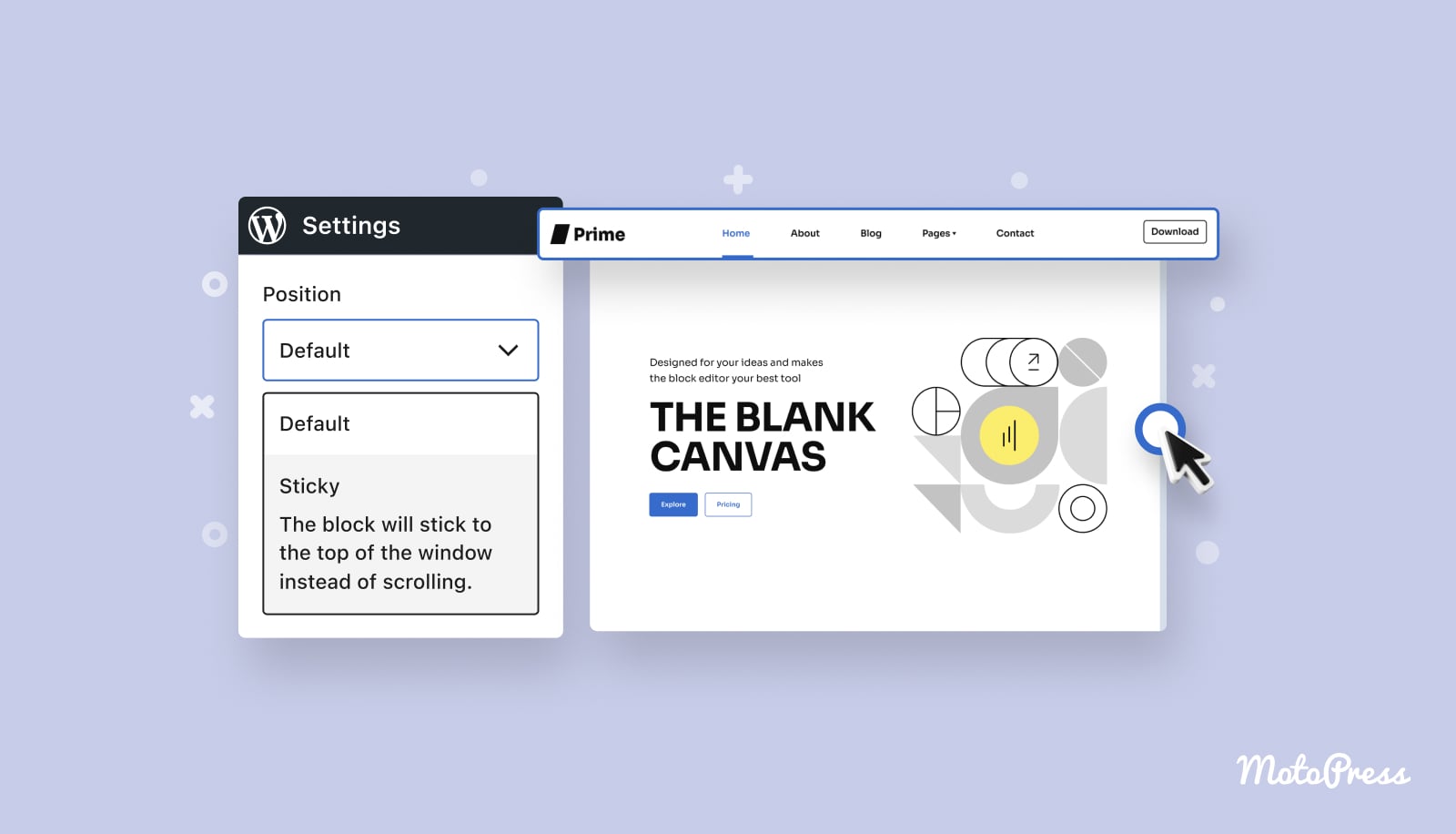 How to Create a WordPress Sticky Header without Plugin (Using a Group Block)