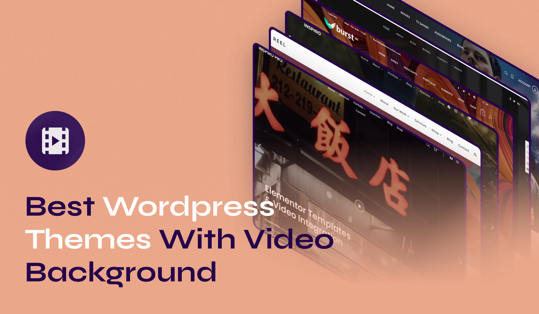Top 5 WordPress Themes With Video Background for 2025